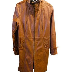 Women's Brown Leather Jacket